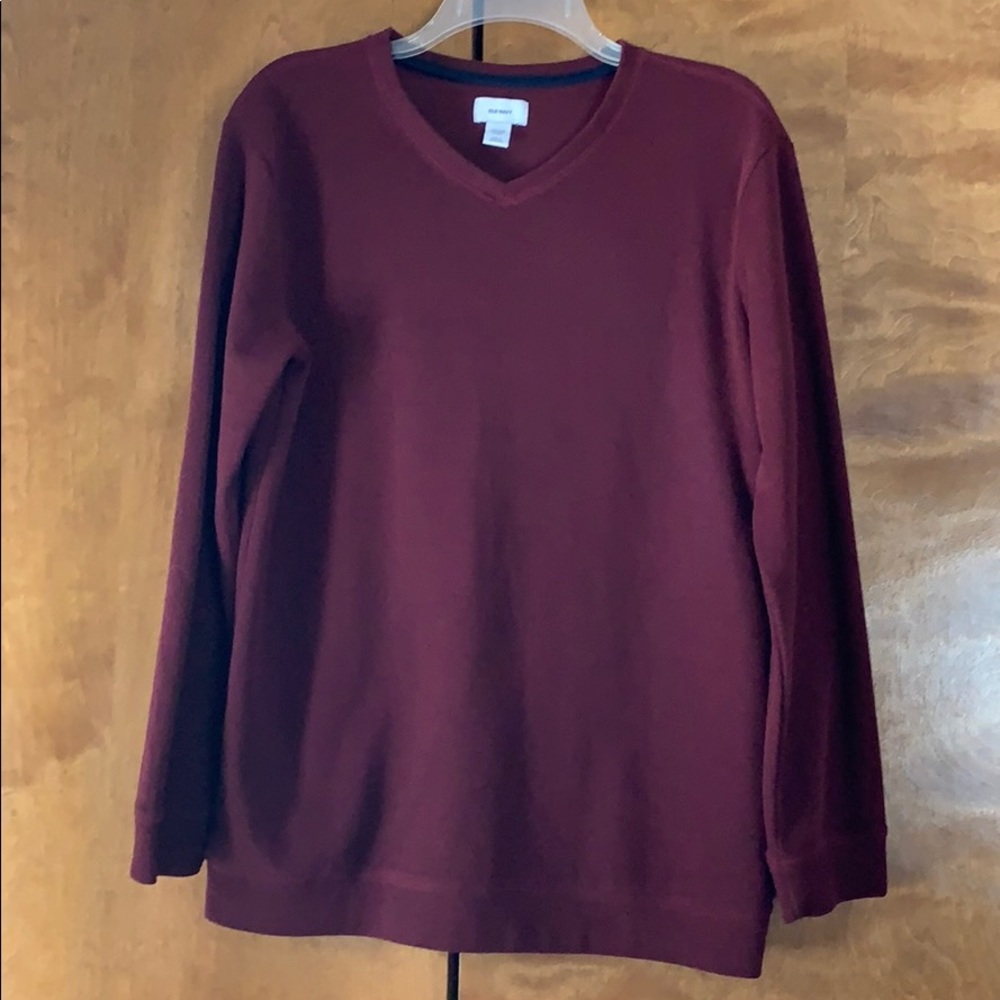 Boy's Husky French Rib Sweater